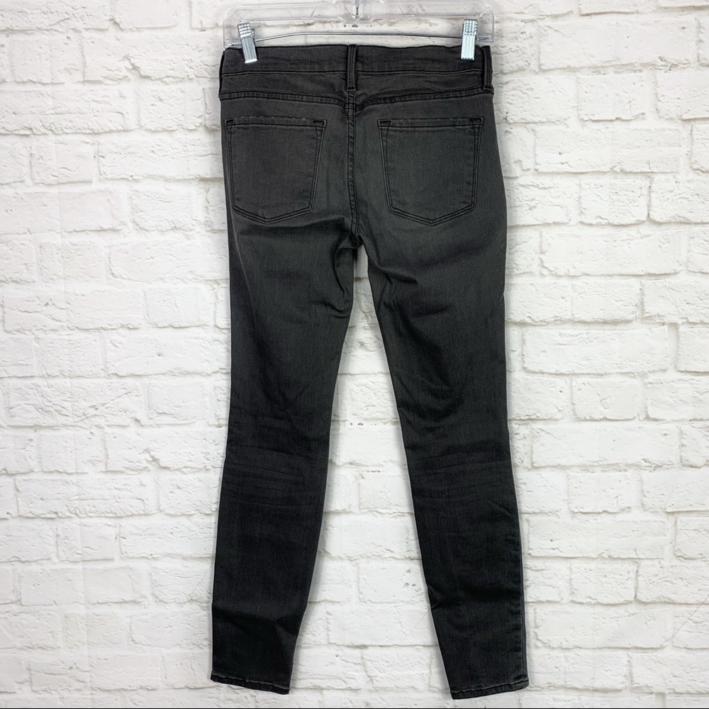 Frame Le Skinny De Jeanne Distressed Skinny Jeans - Picture 5 of 8
